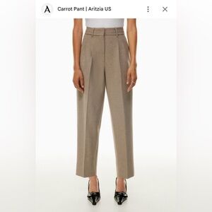 Wilfred Classic Tan Women's Trousers Carrot Pant